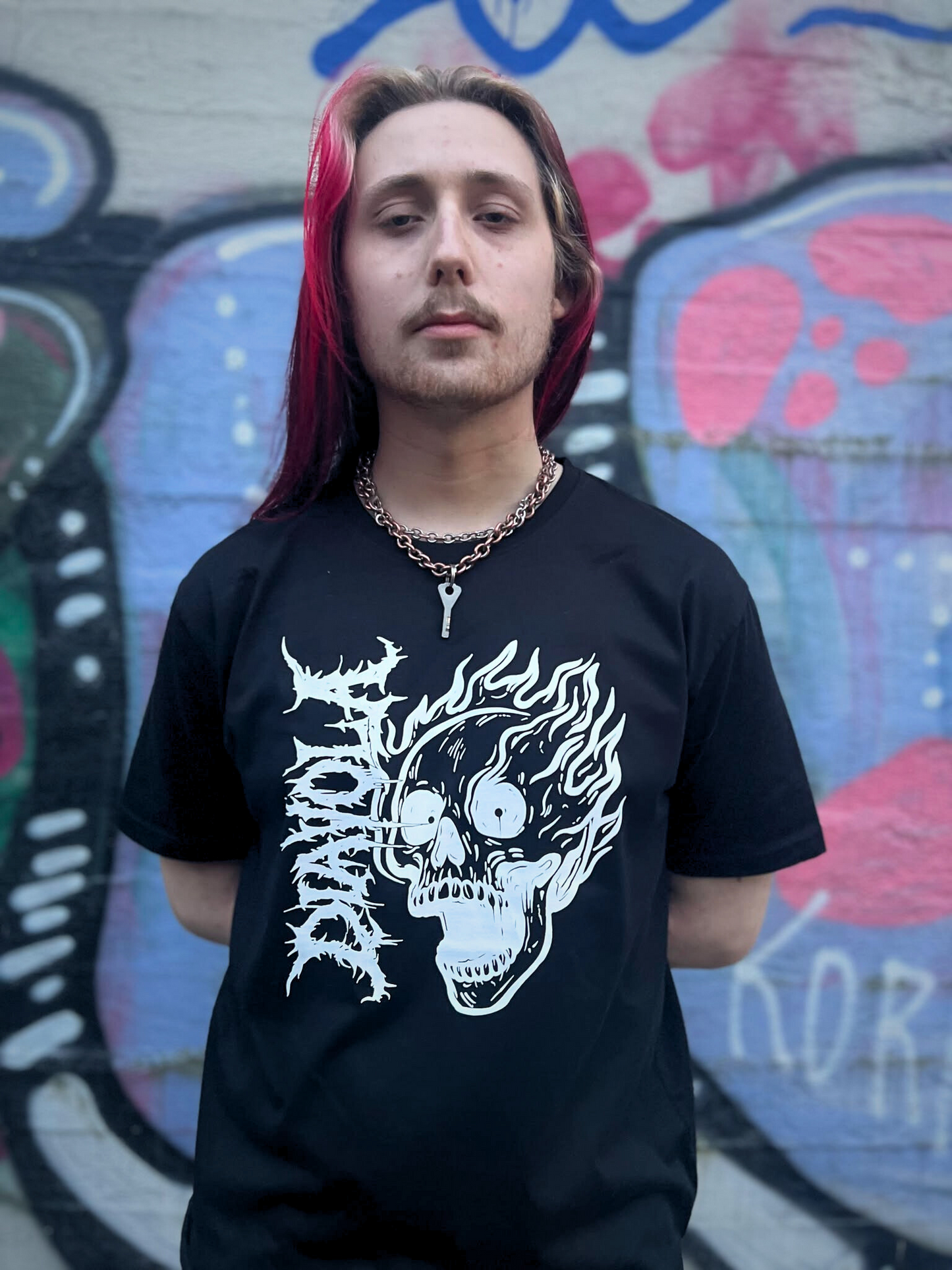 Diavola 'Embers' black t-shirt