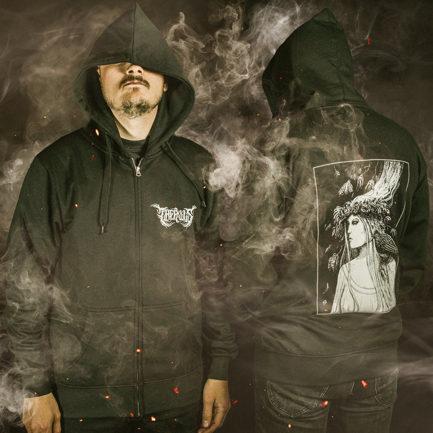 THEFALLS 'Withered Woman' Zipper Hoodie