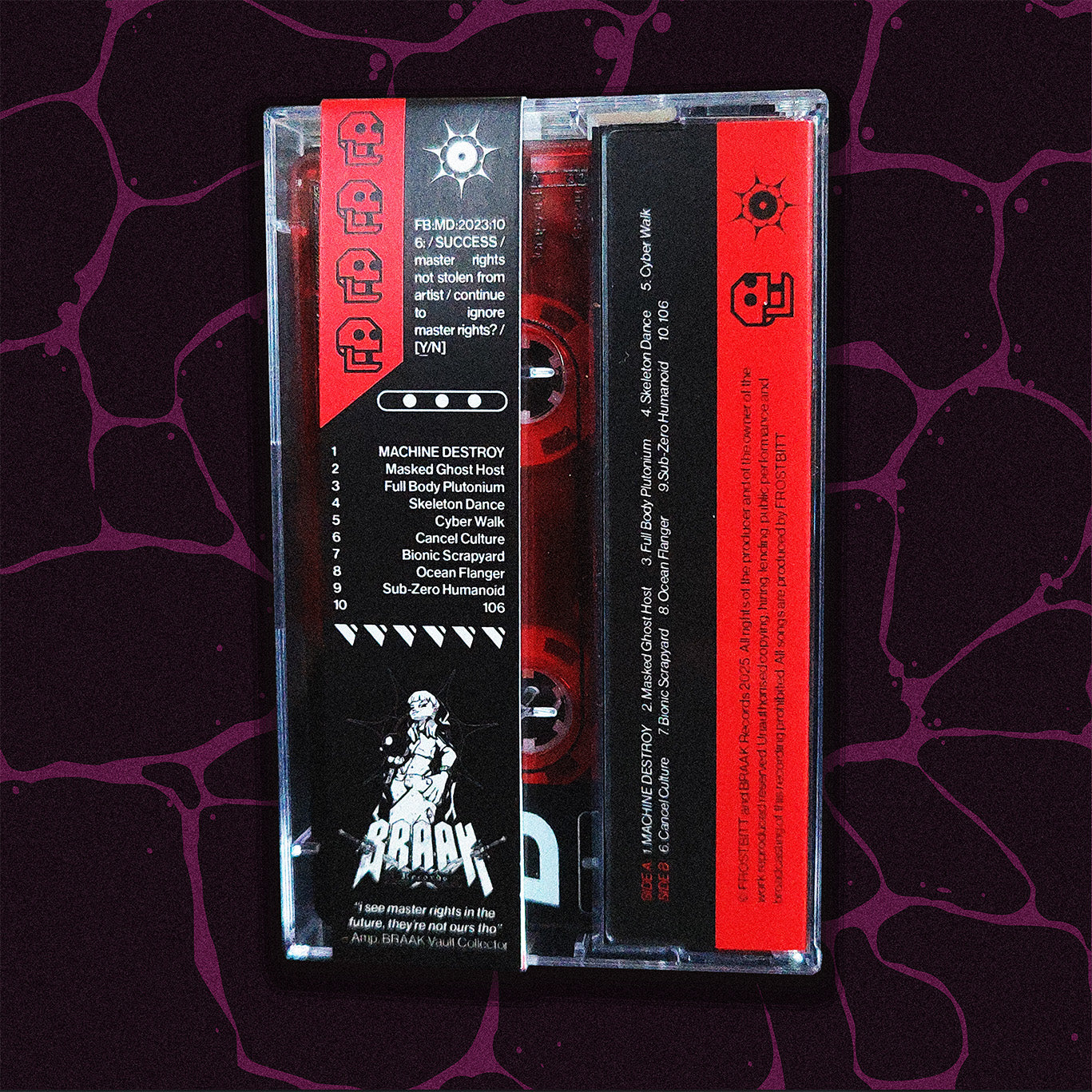 TAPE/ MACHINE DESTROY