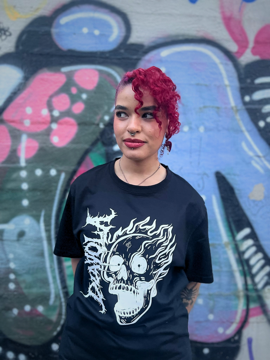 Diavola 'Embers' black t-shirt