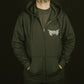 Withered Woman Zipper Hoodie